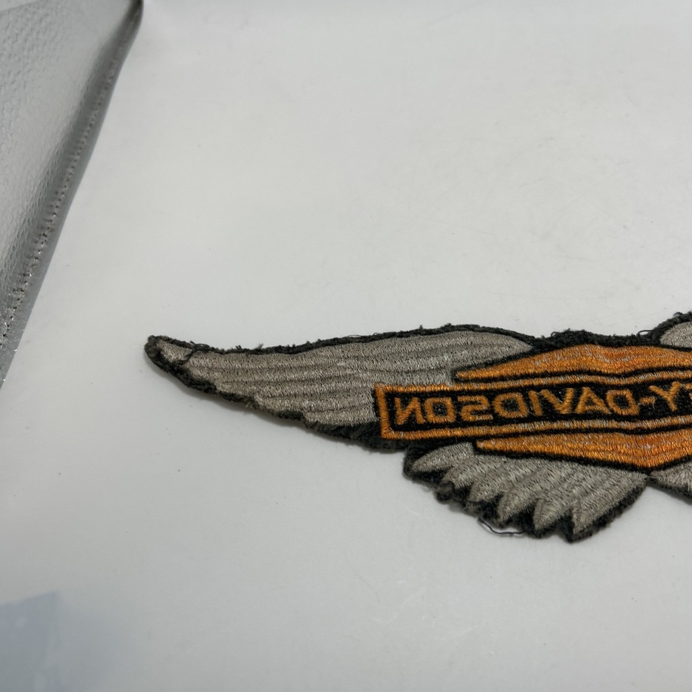 Vintage 60's 70's Harley Davidson Patch Motorcycle Large - Picture 12 of 12